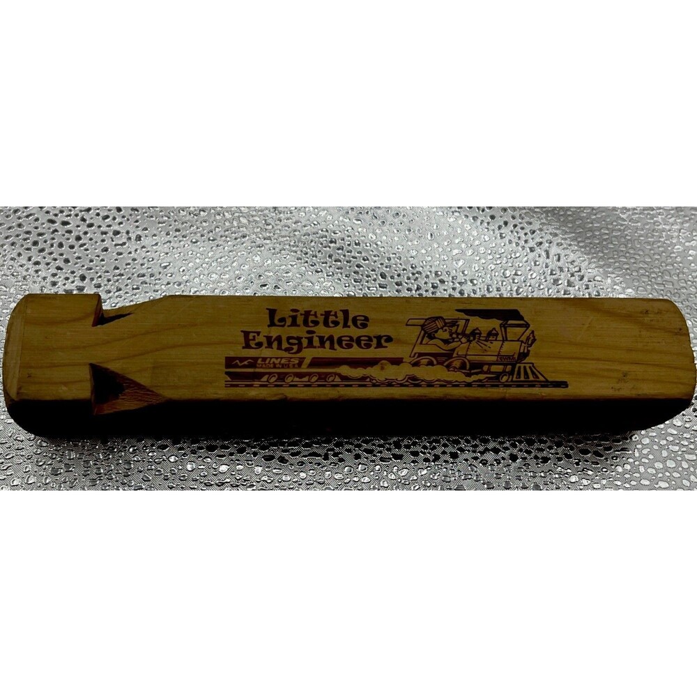 Little Engineer Wooden Whistle